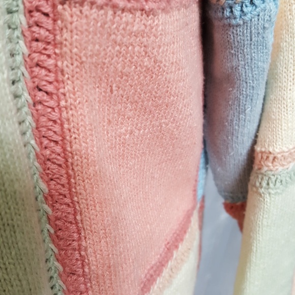 Abalone Buttons Sweater Jacket - Picture 3 of 5